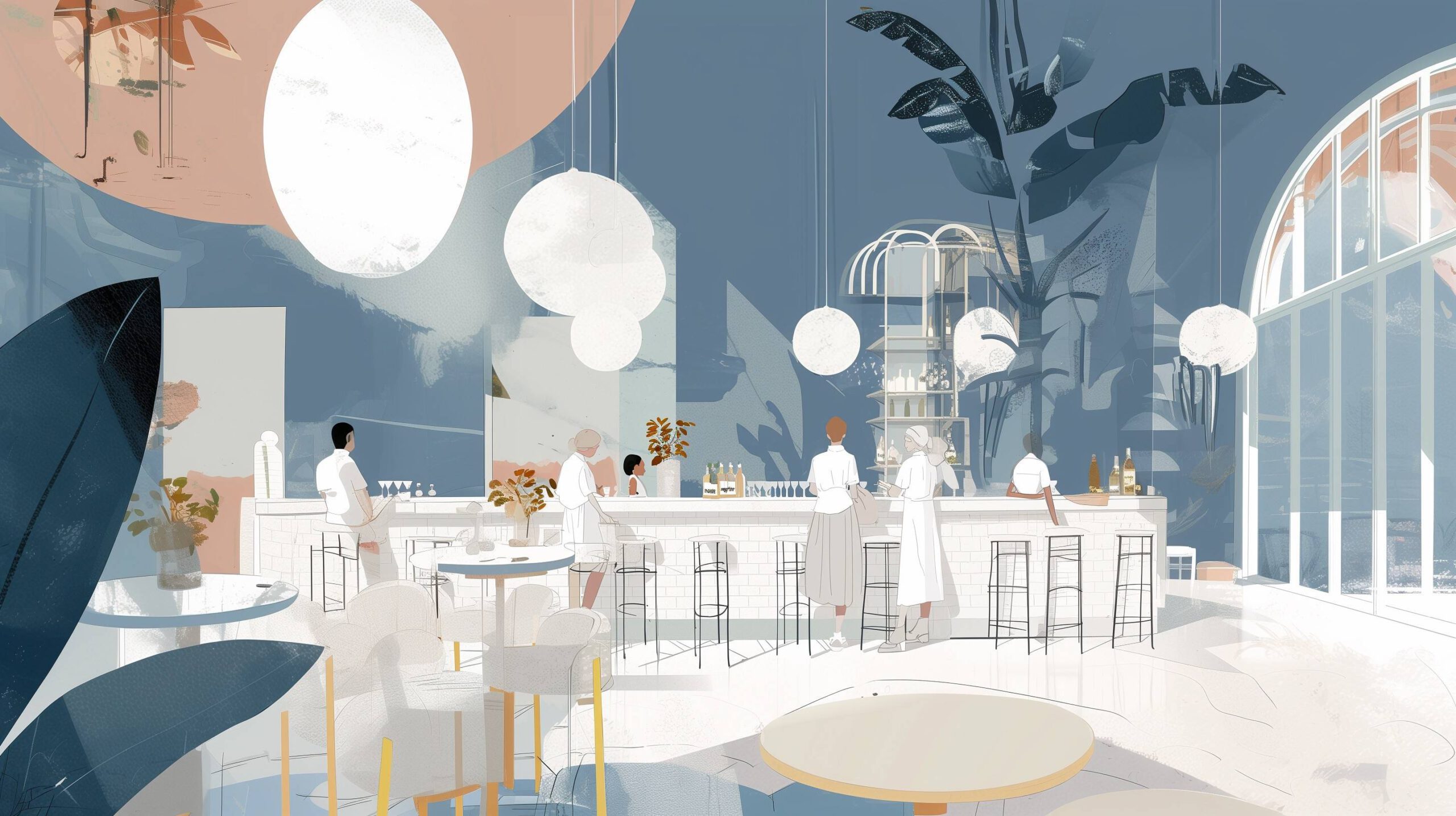 Small-Restaurant-Sketch-2